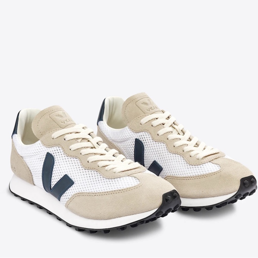veja rio branco aircell “Lunar Nautico” Sneakers size 6 new in box, navy/gray - Picture 2 of 12